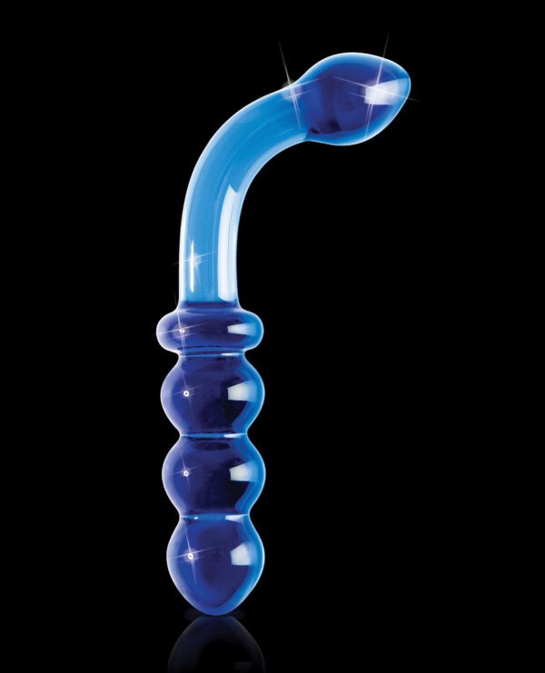 Icicles No. 31 Hand Blown Glass - Blue G Spot - Image 4