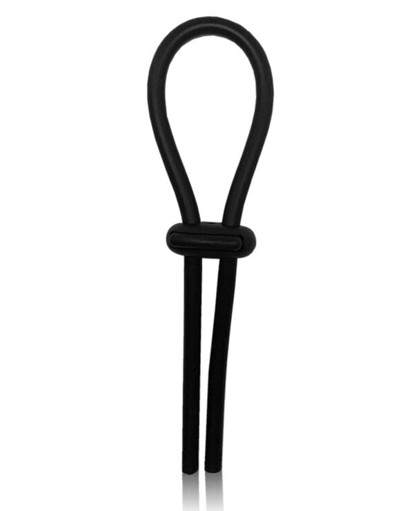 Rock Solid Lasso Single Adjustable Lock Black Silicone - Image 2