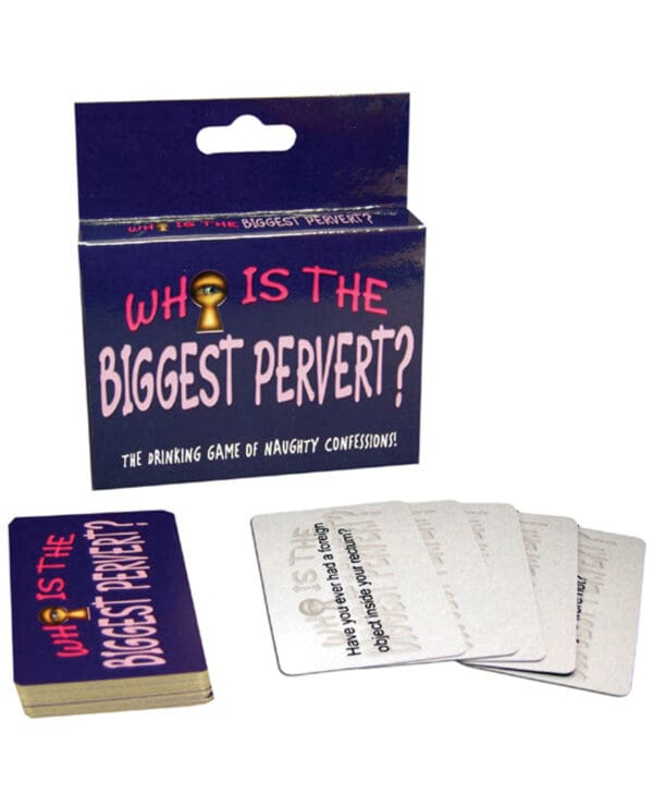 Who is the Biggest Pervert Card Game - Image 2