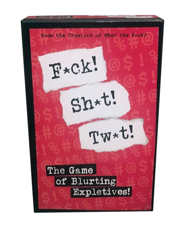F ck! Sh t! Tw t! Card Game - Image 2