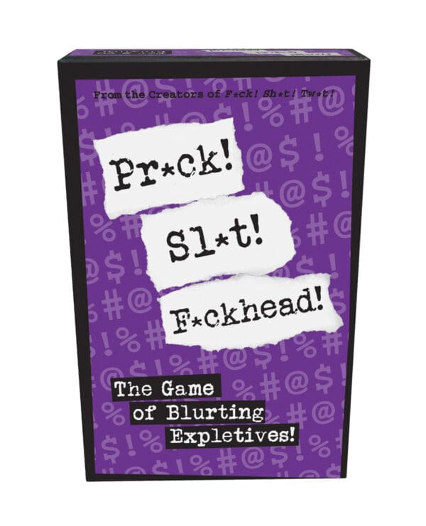 Prck! Slt! Fckhead! - The Game of Blurting Expletives - Image 2