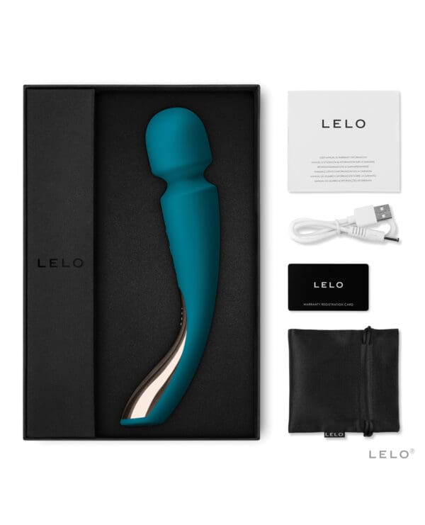 LELO Smart Wand 2 Medium - Ocean Blue - Image 2