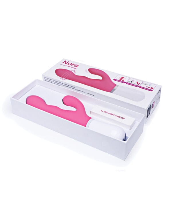 Lovense Nora Rotating Head Rabbit - Pink - Image 4