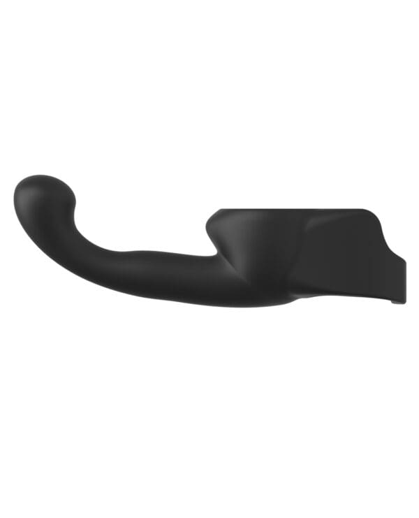 Lovense Domi Flexible Rechargeable Mini Wand Male Attachment - Black - Image 3