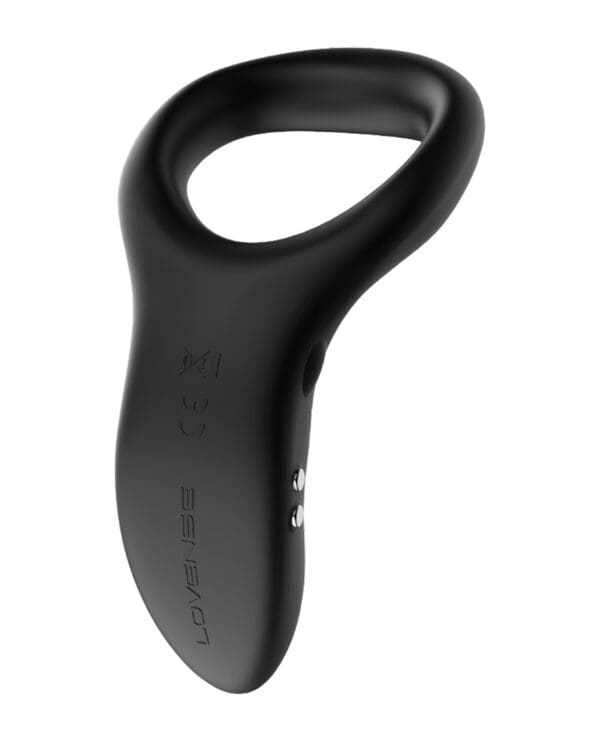 Lovense Diamo Cock Ring - Black - Image 4