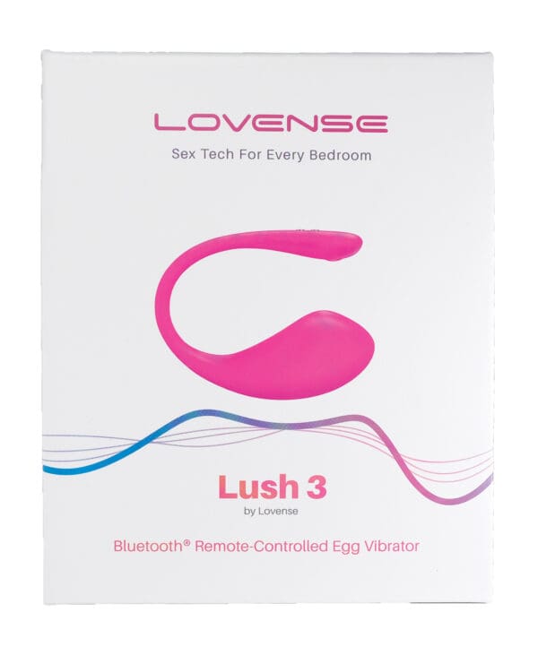 Lovense Lush 3.0 Sound Activated Camming Vibrator - Pink