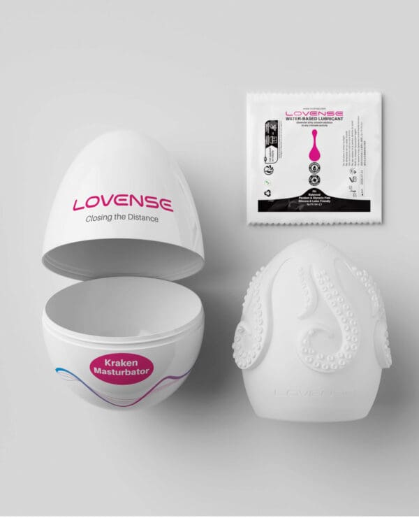 Lovense Kraken Egg 6-Pack - White - Image 4