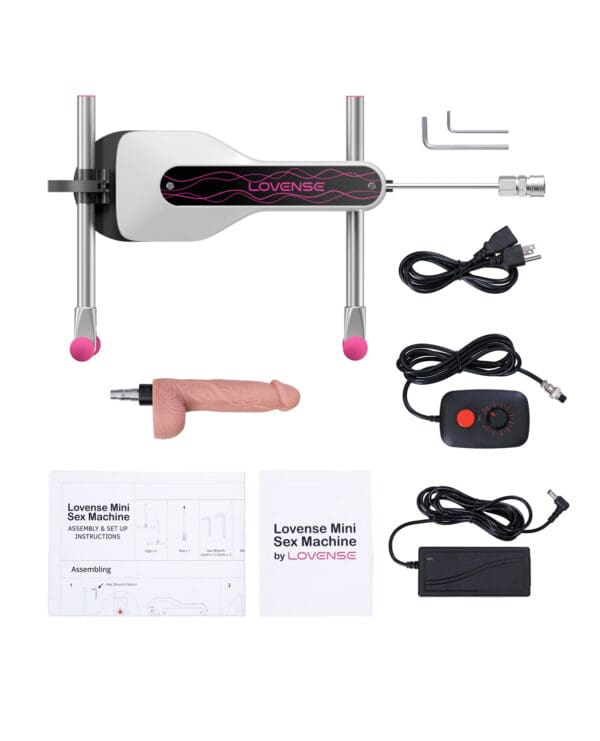Lovense Mini Sex Machine - White - Image 5