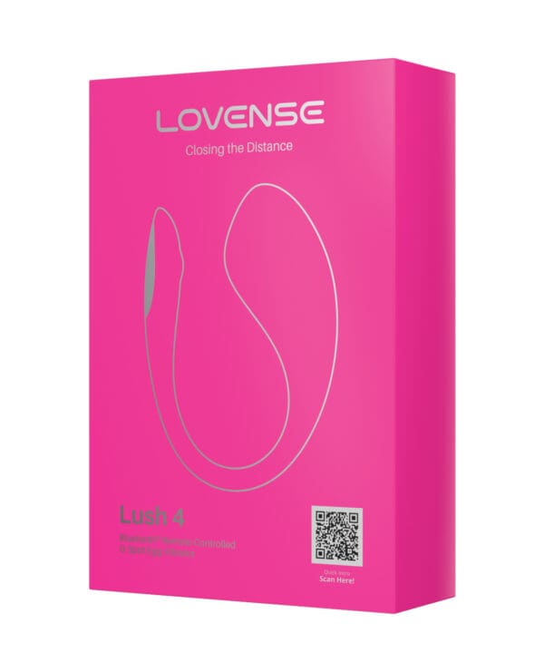 Lovense Lush 4.0 Bluetooth G-Spot Egg Camming Vibrator - Pink - Image 5