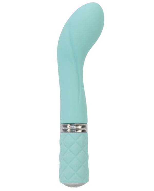 Pillow Talk Sassy G Spot Vibrator - Teal - Image 4