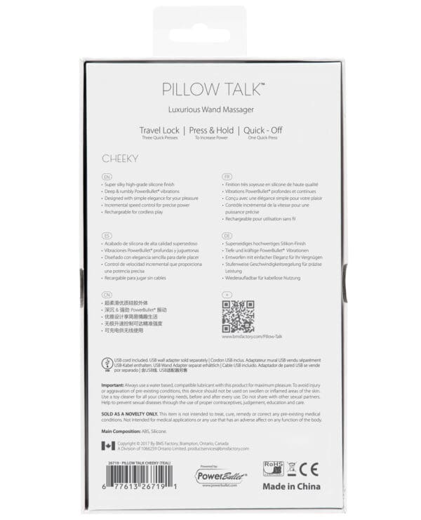 Pillow Talk Cheeky Wand - Teal - Image 2