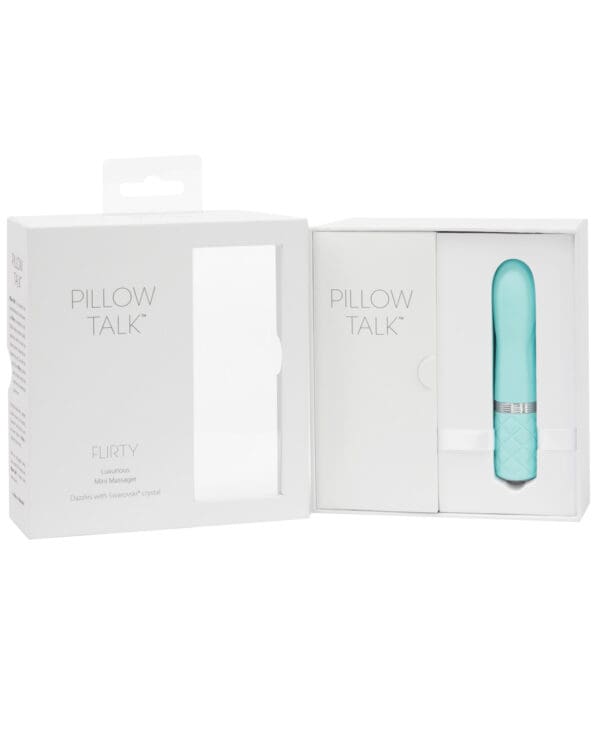 Pillow Talk Flirty Bullet - Teal - Image 3
