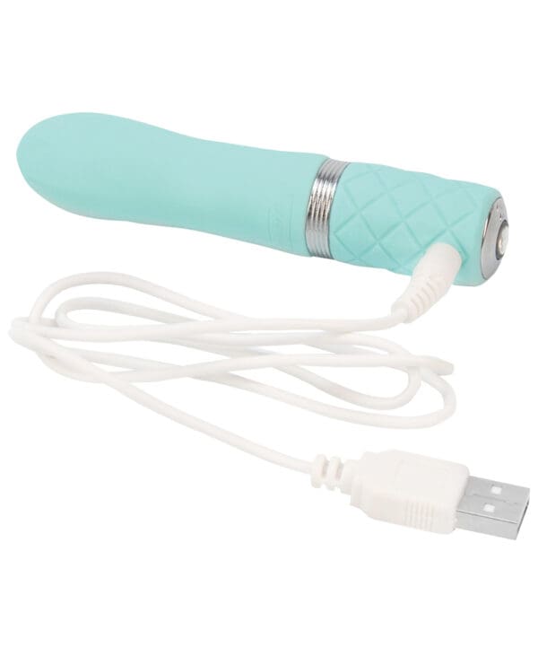 Pillow Talk Flirty Bullet - Teal - Image 5