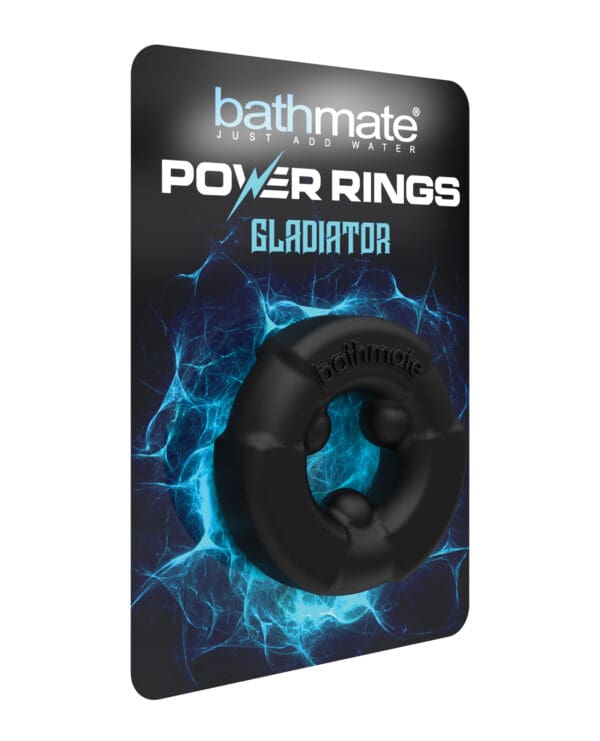 Bathmate Gladiator Cock Ring - Black - Image 2