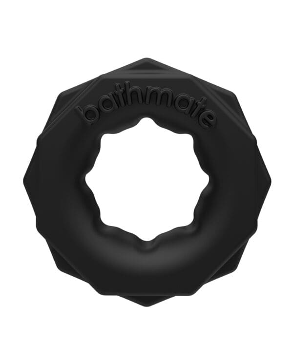 Bathmate Spartan Cock Ring - Black - Image 3
