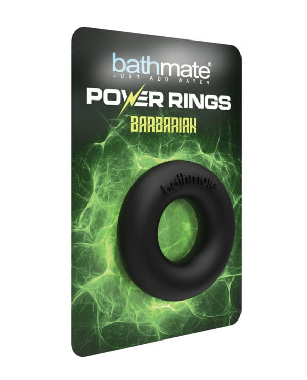 Bathmate Barbarian Cock Ring - Black - Image 2