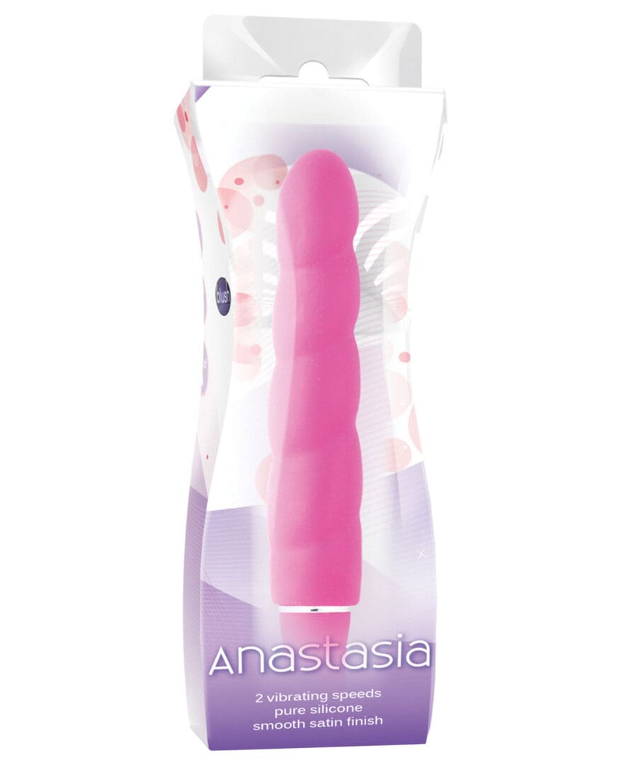 Blush Luxe Anastasia Silicone Vibrator - Pink