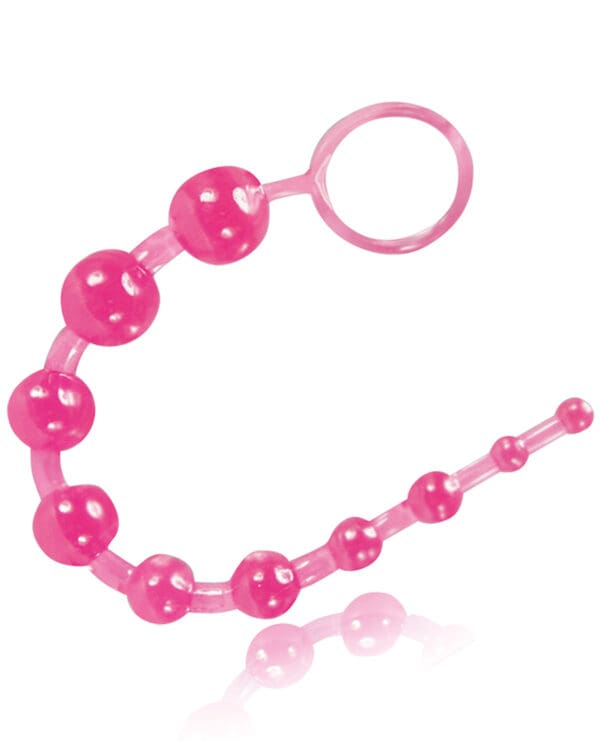 Blush B Yours Basic Anal Beads - Pink - Image 2