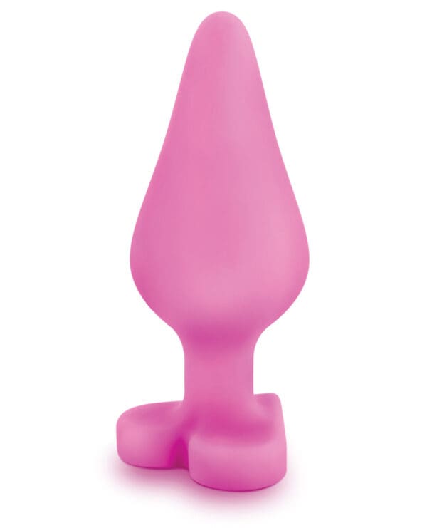 Blush Play With Me Naughty Candy Heart Be Mine Plug - Pink - Image 3