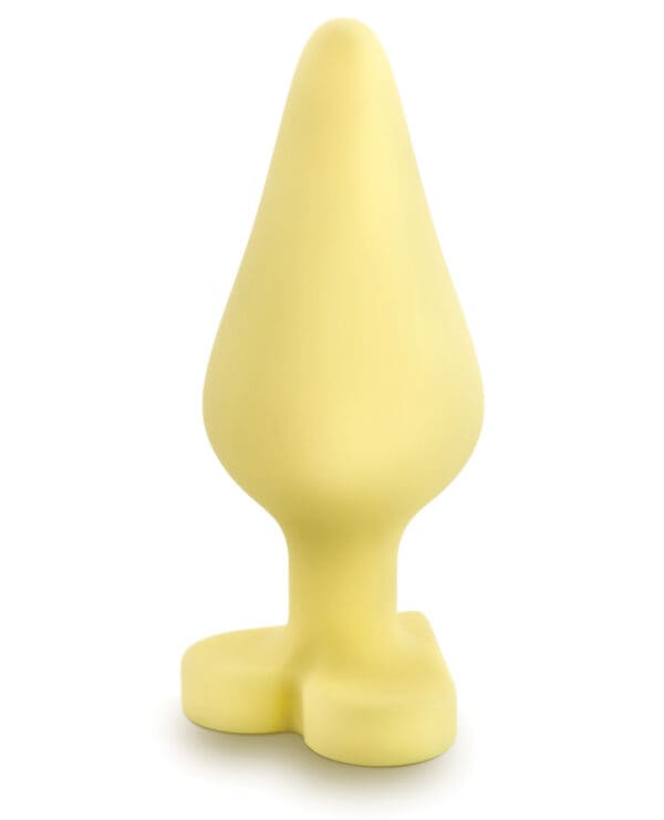 Blush Play With Me Naughty Candy Heart Spank Me Plug - Yellow - Image 3