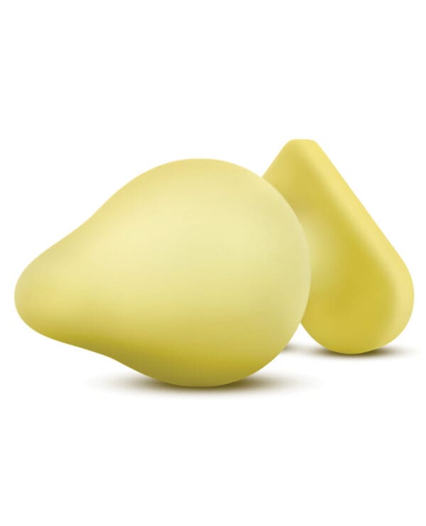 Blush Play With Me Naughty Candy Heart Spank Me Plug - Yellow - Image 4