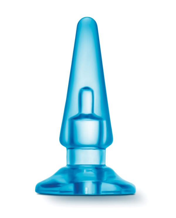 Blush B Yours Basic Anal Plug - Blue - Image 2
