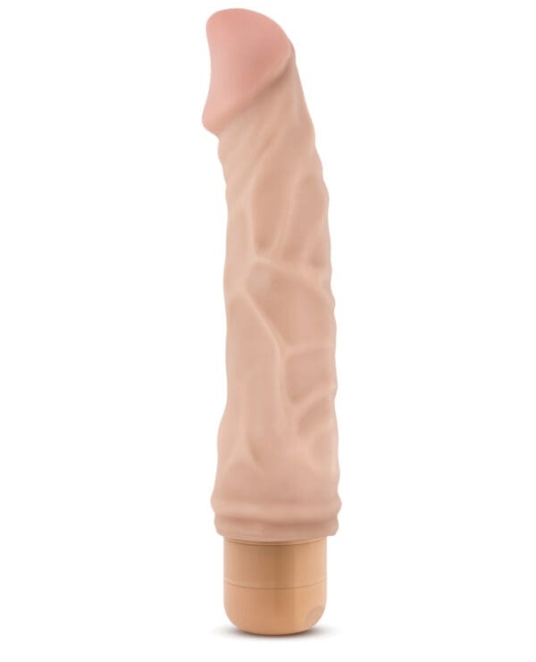 Blush Dr. Skin Vibe 9" Dong #6 - Beige - Image 2