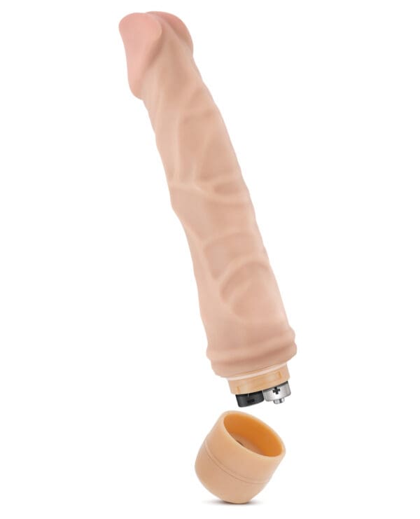 Blush Dr. Skin Vibe 9" Dong #6 - Beige - Image 4