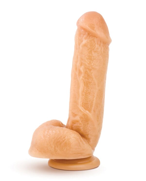 Blush Hung Rider Trigger 7" Dildo w/Suction Cup - Flesh - Image 2