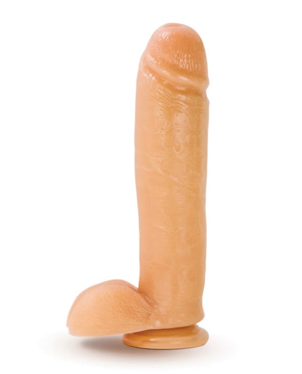 Blush Hung Rider Butch 11" Dildo w/Suction Cup - Flesh - Image 2