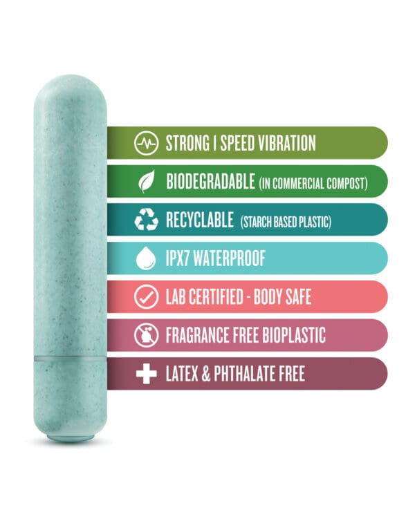 Blush Gaia Eco Bullet - Aqua - Image 5