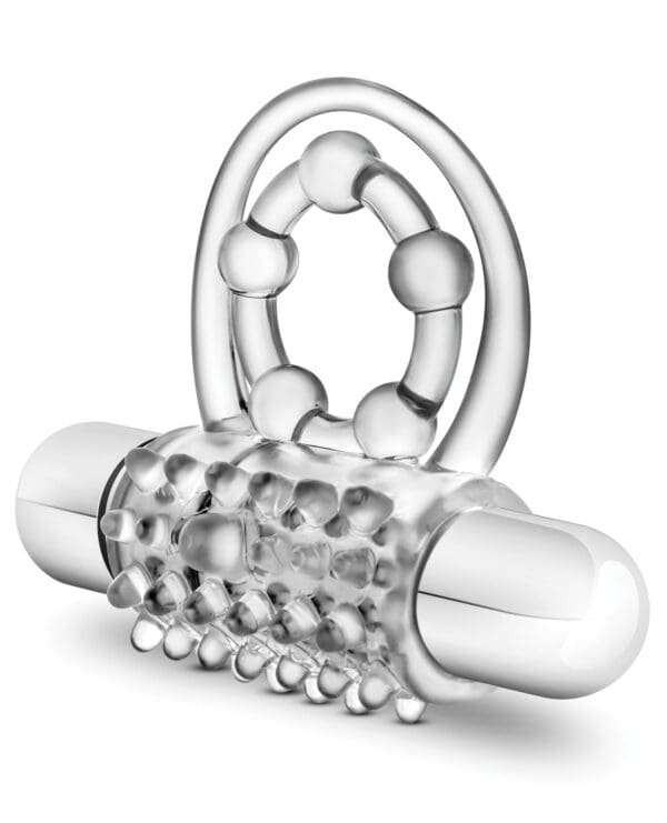 Blush Stay Hard Super Clitifier Cock Ring - Clear - Image 2