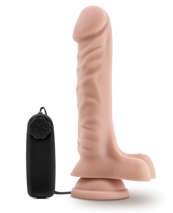 Blush Dr. Skin Dr. James 9" Cock w/Suction Cup - Vanilla - Image 2