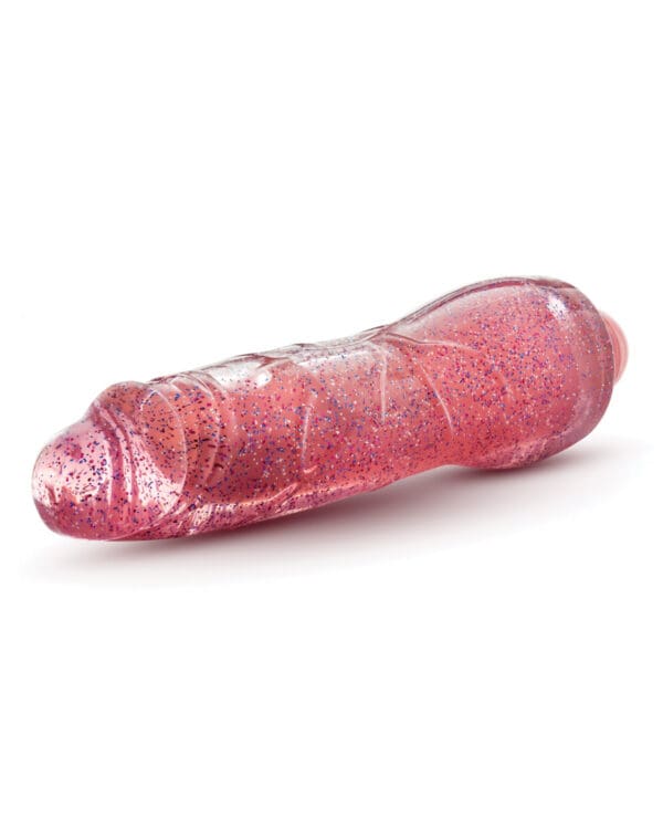 Blush Glow Dicks Glitter Vibrator Molly - Pink - Image 3