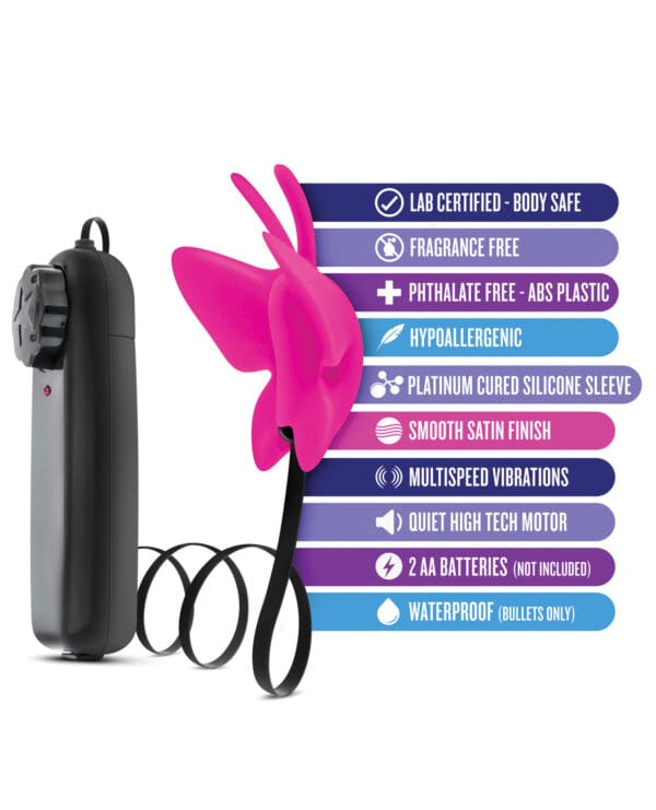 Blush Luxe Butterfly Teaser - Fuchsia - Image 5