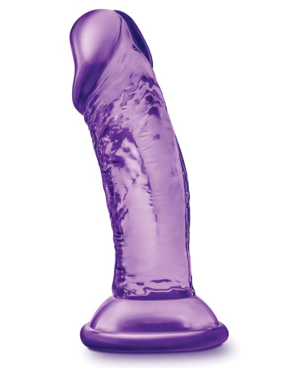 Blush B Yours Sweet n Small 4" Dildo w/ Suction Cup - Purple - Image 3