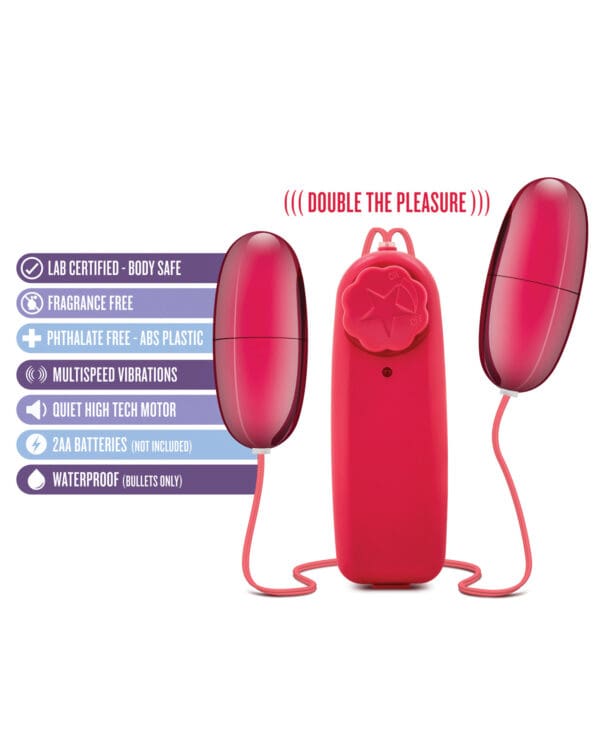 Blush B Yours Double Pop Eggs - Cerise - Image 5