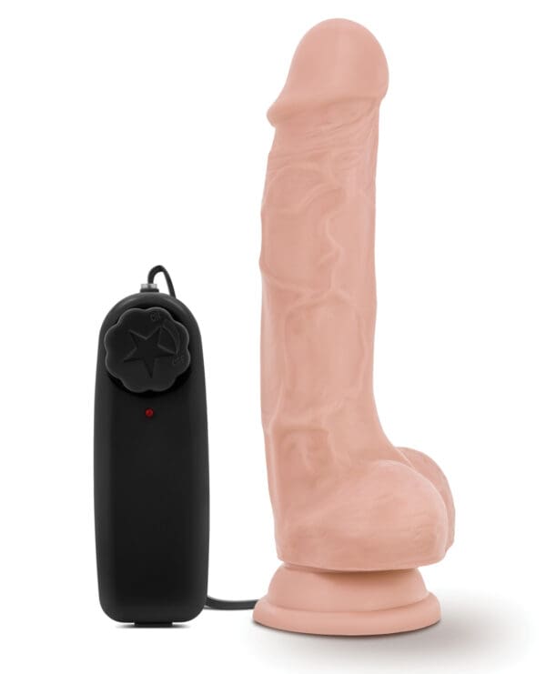 Blush Dr. Skin Dr. Tim 7.5" Cock w/Suction Cup - Vanilla - Image 2