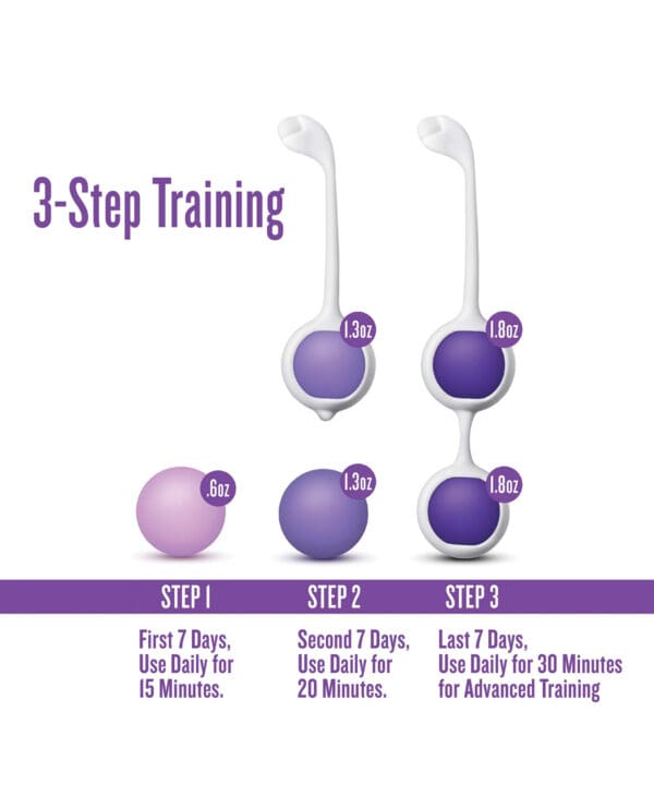 Blush Wellness Kegel Training Kit - Purple - Image 4