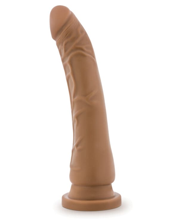 Blush Dr. Skin Realistic Cock Basic 8.5" - Mocha - Image 2