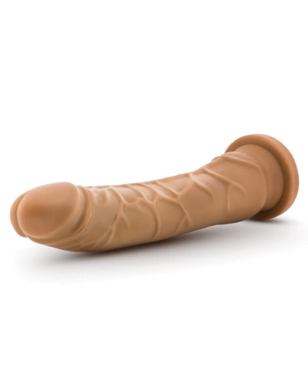 Blush Dr. Skin Realistic Cock Basic 8.5" - Mocha - Image 3