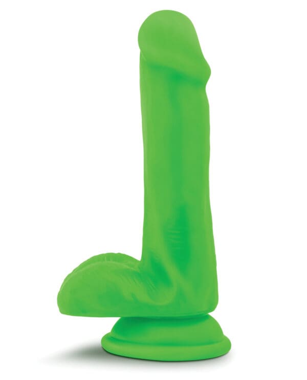 Blush Neo Dual Density 6" Cock - Neon Green - Image 2