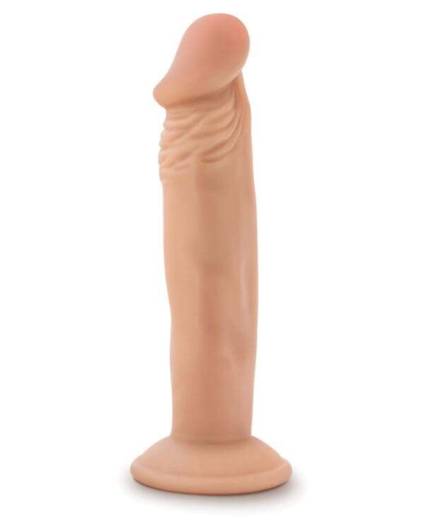 Blush Dr. Skin Dr. Small 6" Dildo - Vanilla - Image 2