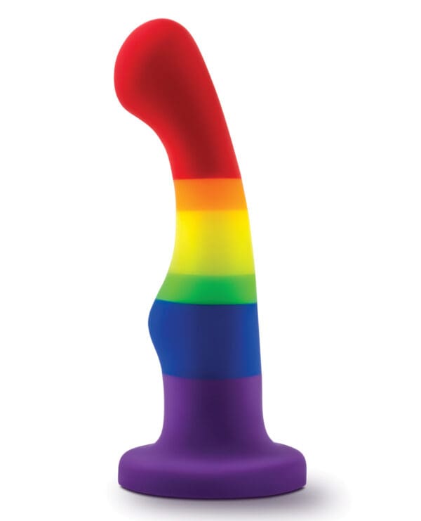 Blush Avant P1 Gay Pride Silicone Dong - Freedom - Image 2
