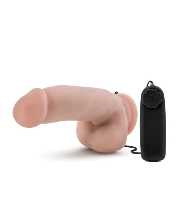 Blush Coverboy The Quarterback 7" Vibrating Realistic Cock - Vanilla - Image 3