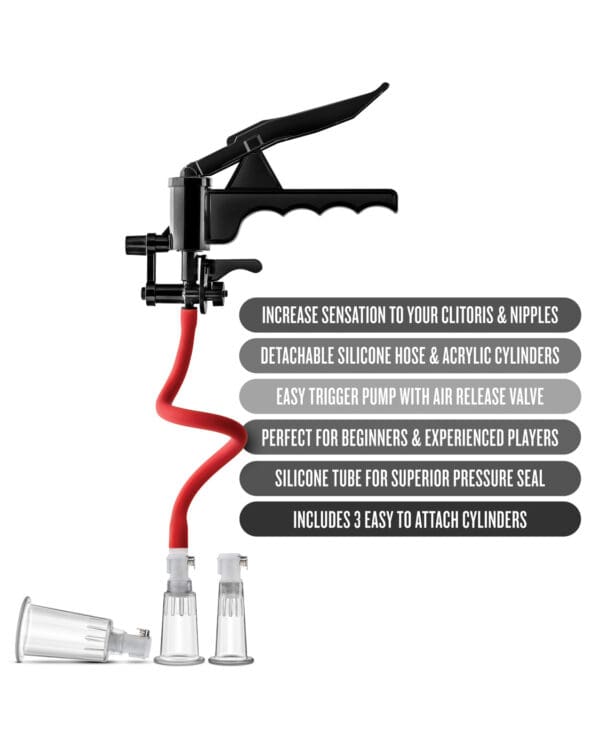 Blush Temptasia Clitoris & Nipple Pleasure Enhancement Pump System - Image 5