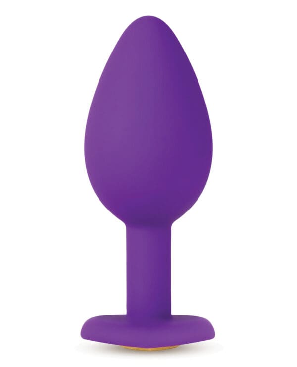 Blush Temptasia Bling Plug w/Gem Small - Purple - Image 2