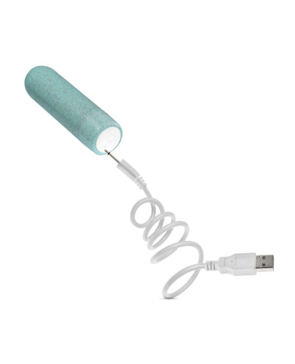 Blush Gaia Eco Rechargeable Bullet - Aqua - Image 4
