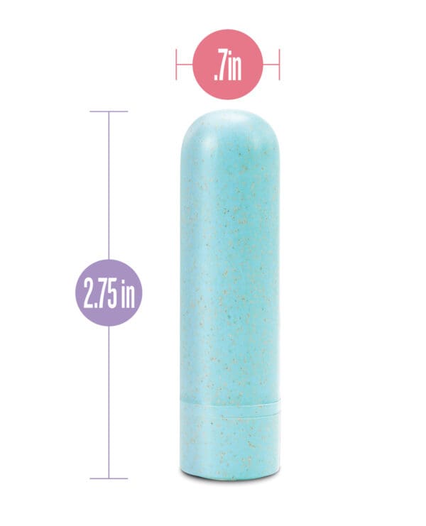 Blush Gaia Eco Rechargeable Bullet - Aqua - Image 5