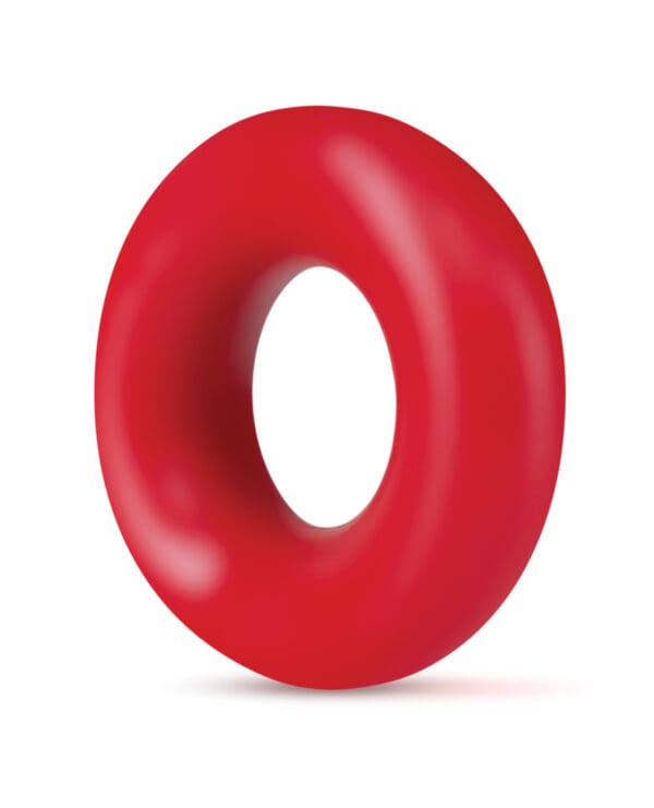 Blush Stay Hard Donut Rings - Red Pack of 2 - Image 3